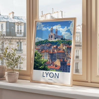 Lyon Poster – France Wall Art