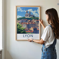 Lyon Poster – France Wall Art