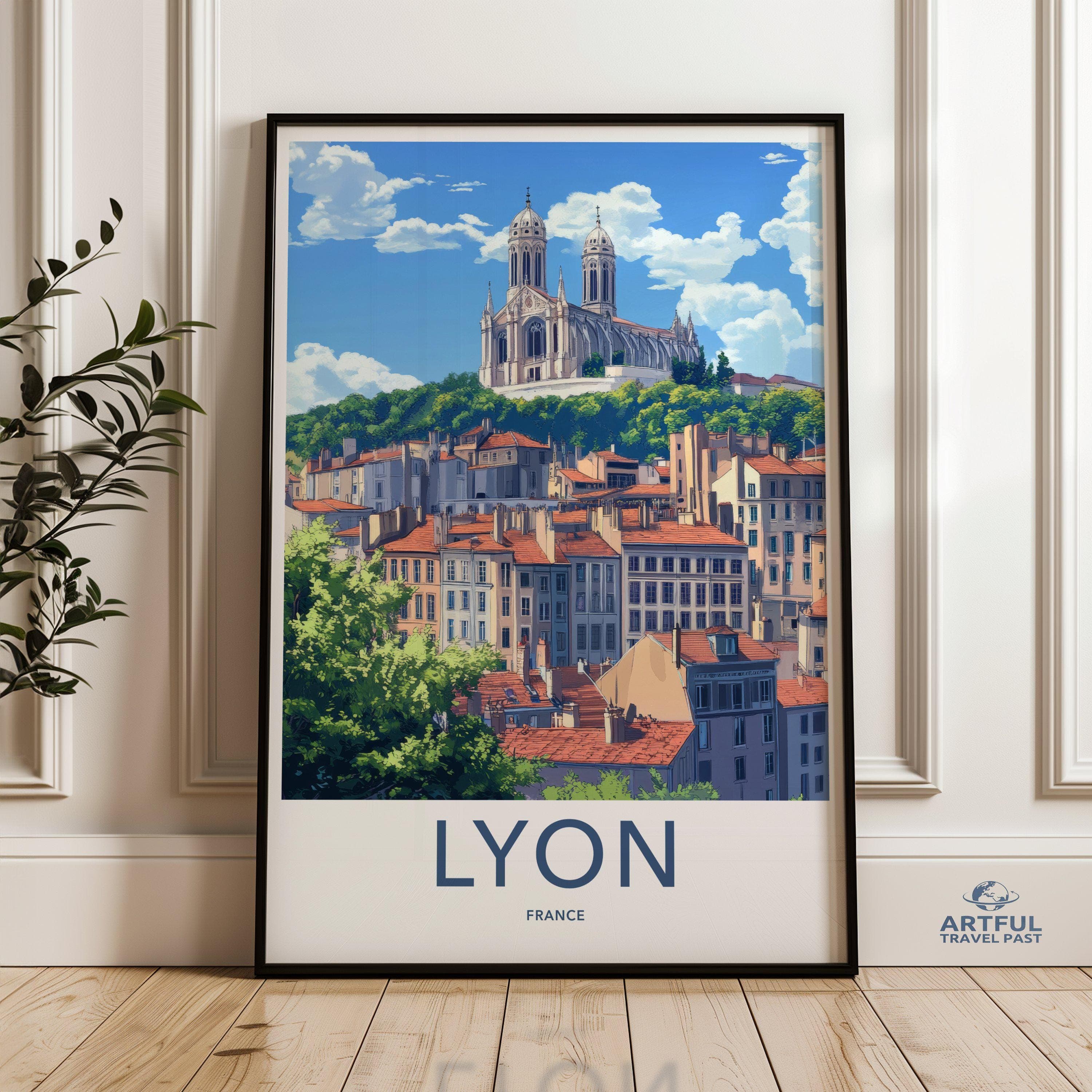Lyon Poster – France Wall Art