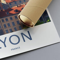 Lyon Poster – France Wall Art