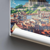 Lyon Poster – France Wall Art