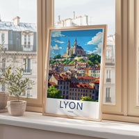 Lyon Poster – France Wall Art