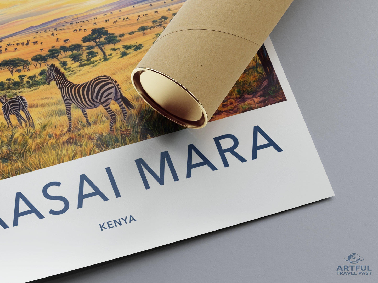Maasai Mara Poster - Kenya Wall Art
