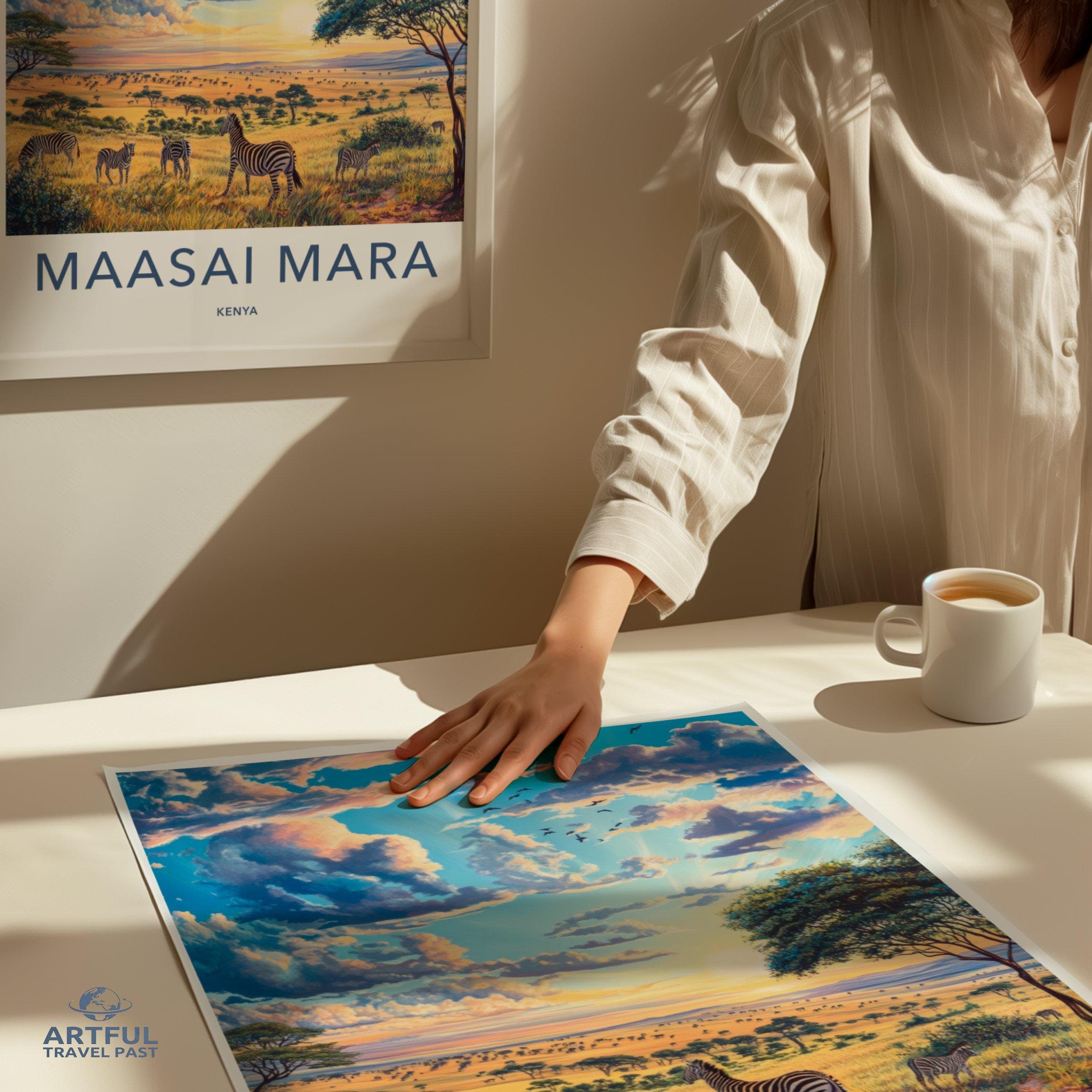 Maasai Mara Poster - Kenya Wall Art