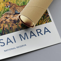 Maasai Mara Poster - Kenya Wall Art