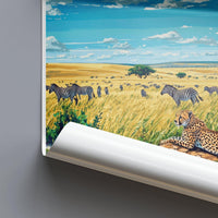 Maasai Mara Poster - Kenya Wall Art