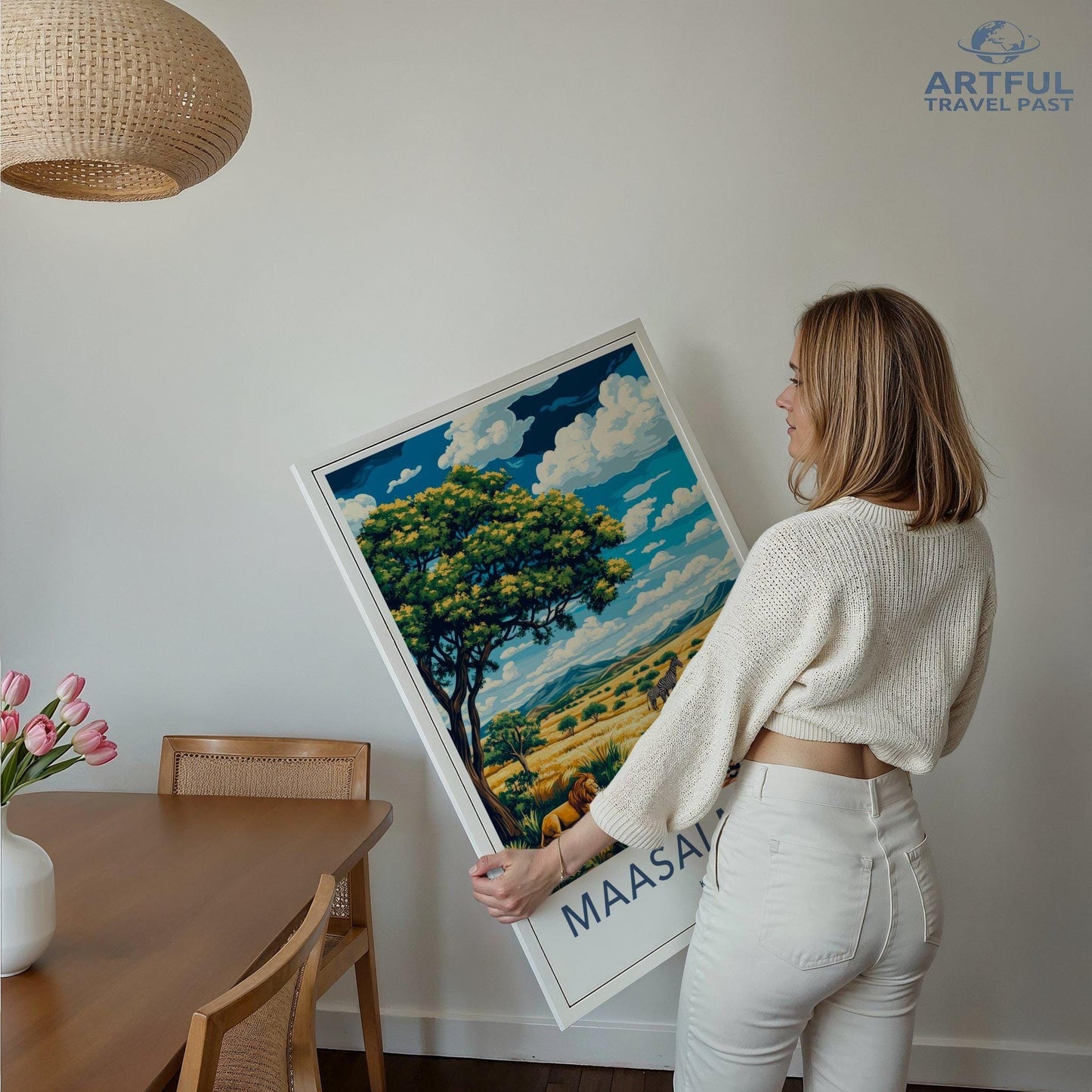 Maasai Mara Poster - Kenya Wall Art