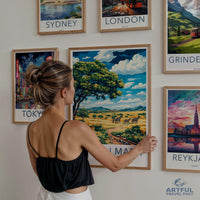 Maasai Mara Poster - Kenya Wall Art