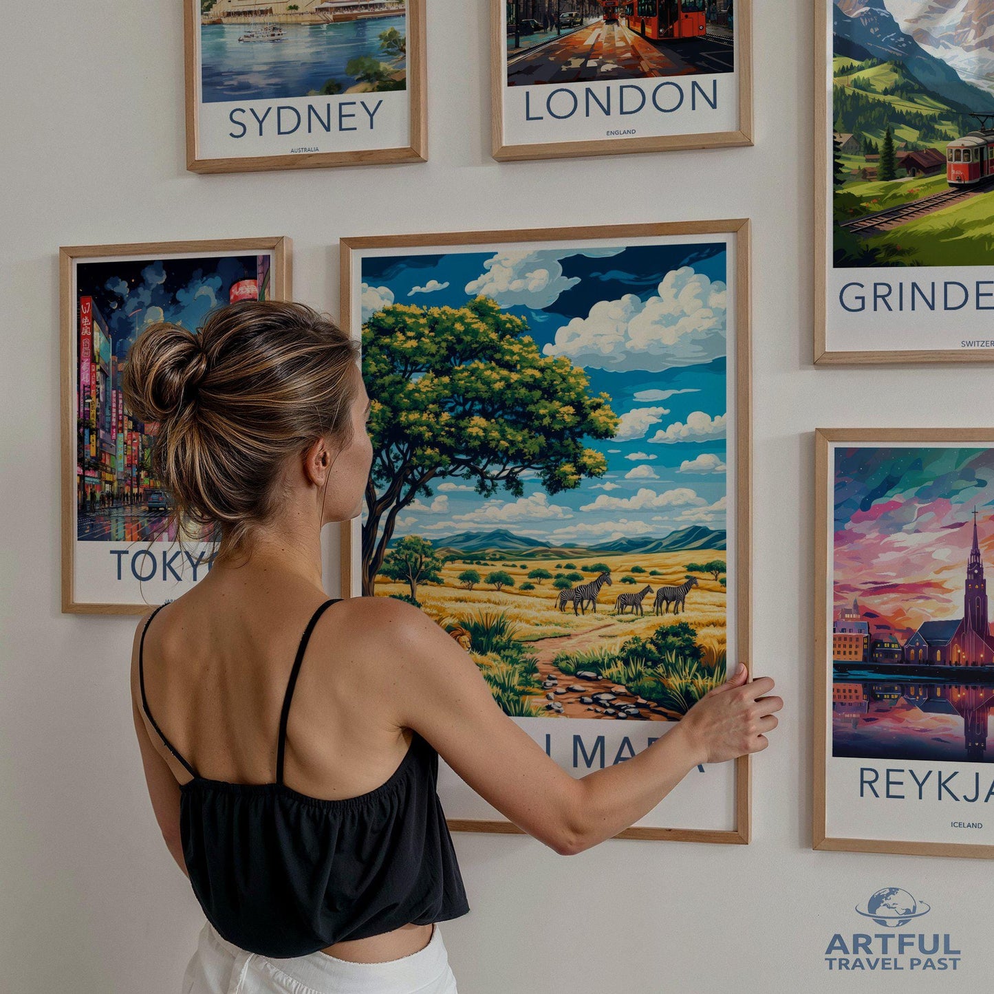 Maasai Mara Poster - Kenya Wall Art