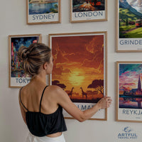 Maasai Mara Poster - Kenya Wall Art