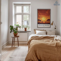 Maasai Mara Poster - Kenya Wall Art