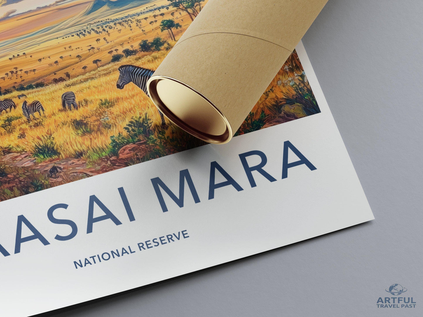 Maasai Mara Poster - Kenya Wall Art