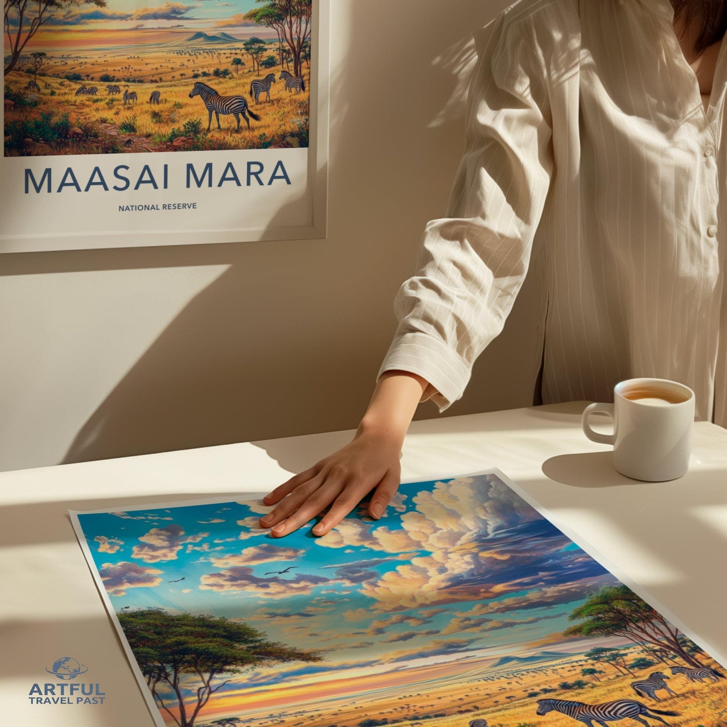 Maasai Mara Poster - Kenya Wall Art