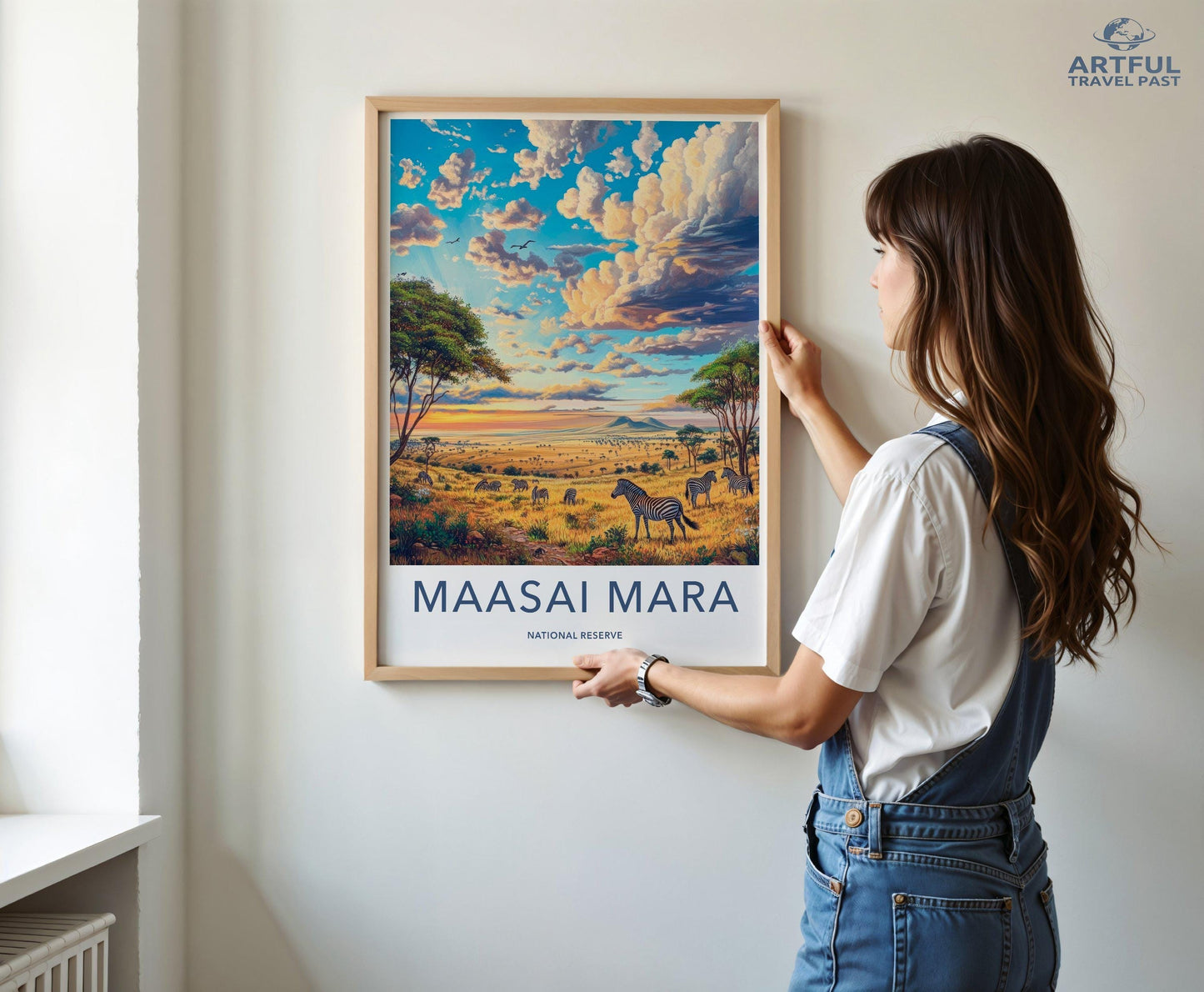 Maasai Mara Poster - Kenya Wall Art