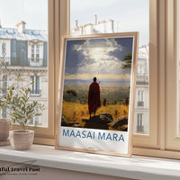 Maasai Mara Poster - Kenya Wall Art