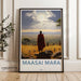 Maasai Mara Poster - Kenya Wall Art