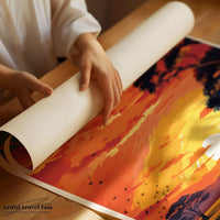 Maasai Mara Poster - Kenya Wall Art