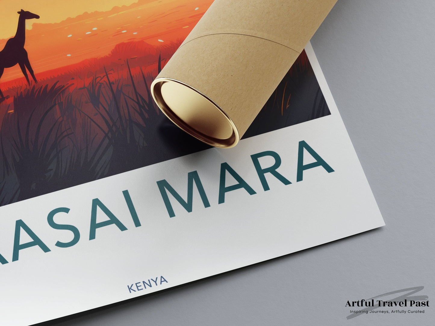 Maasai Mara Poster - Kenya Wall Art