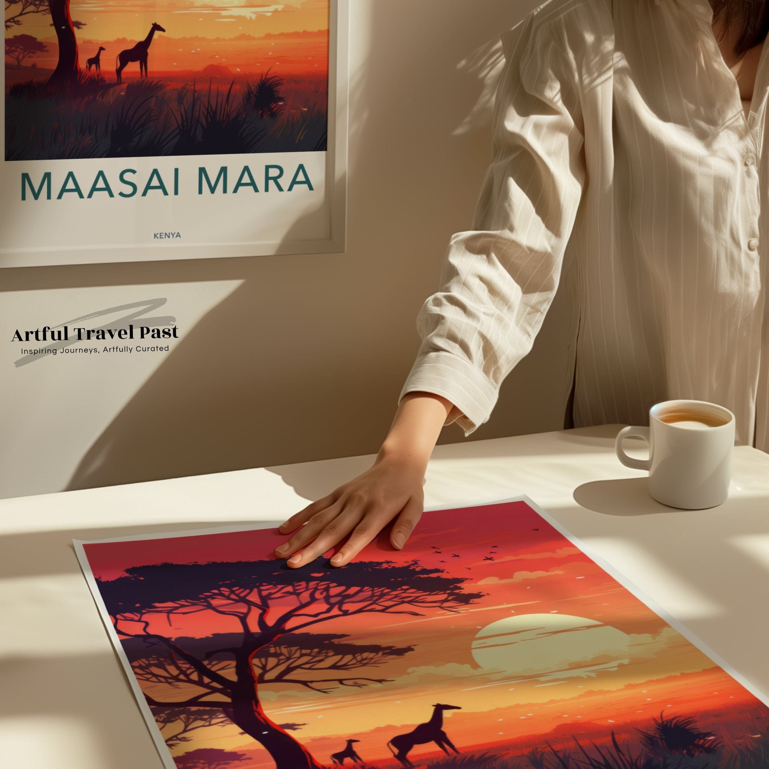 Maasai Mara Poster - Kenya Wall Art