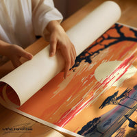 Maasai Mara Poster - Kenya Wall Art