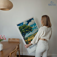 Maasai Mara Poster | Kenya Wall Art | Africa Decor