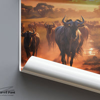Maasai Mara Poster | Kenya Wall Art | Africa Decor