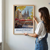 Maastricht Poster - Netherlands Wall Art