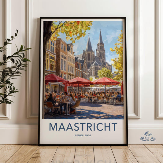 Maastricht Poster - Netherlands Wall Art