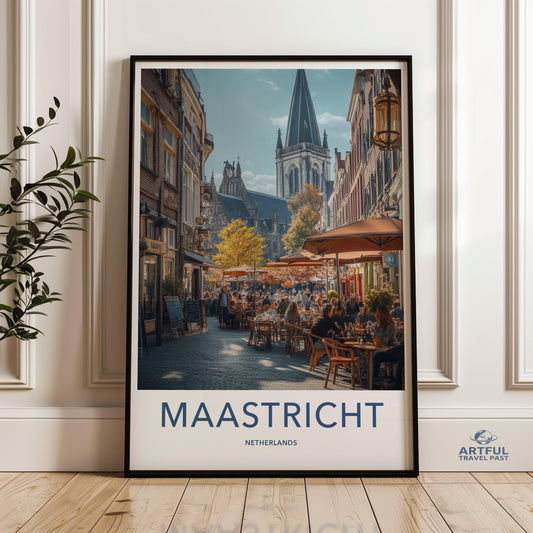 Maastricht Poster - Netherlands Wall Art