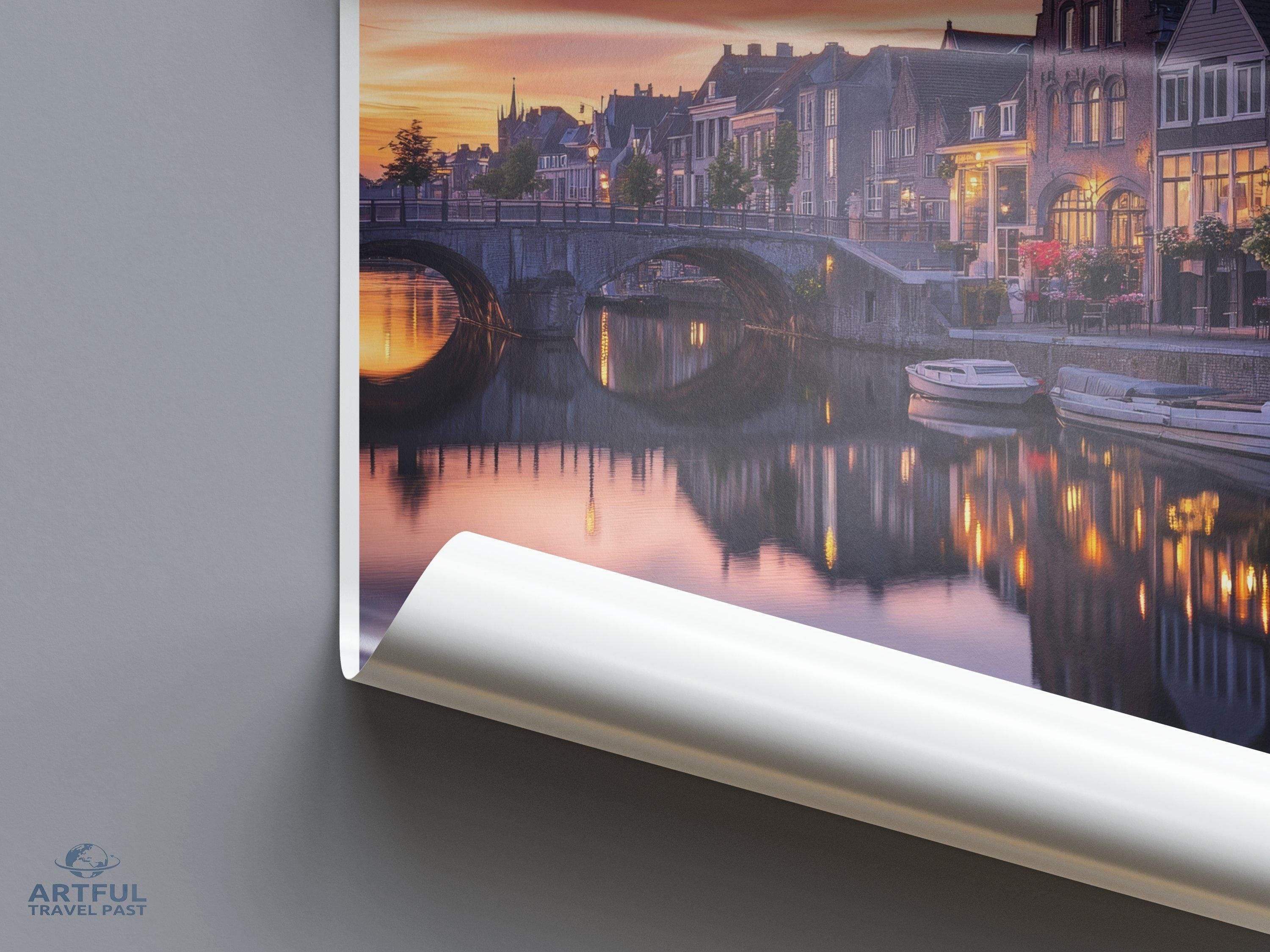 Maastricht Poster - Netherlands Wall Art