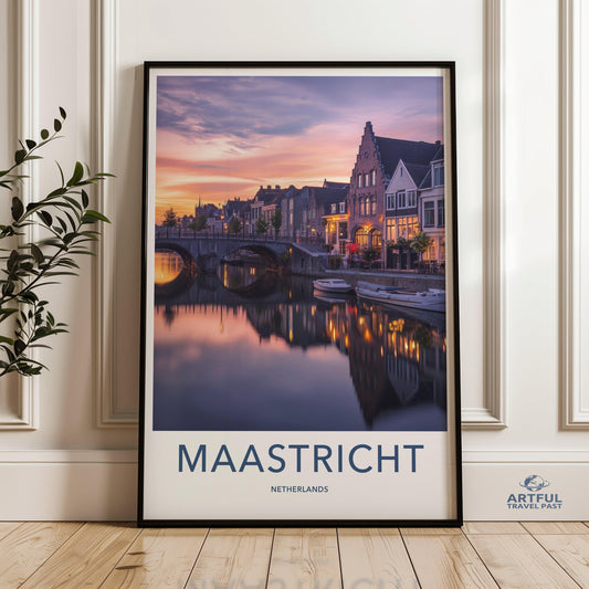 Maastricht Poster - Netherlands Wall Art