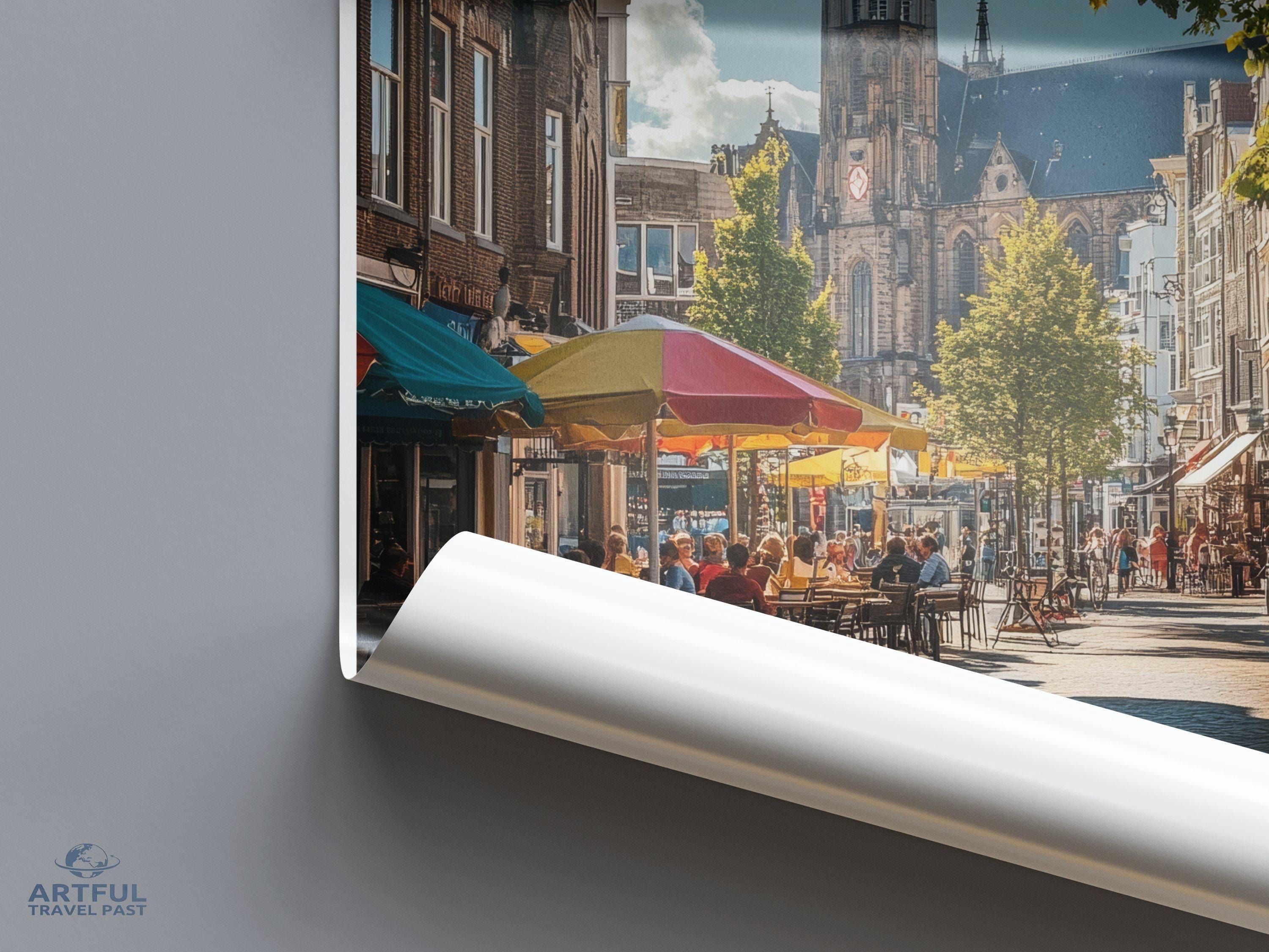 Maastricht Poster - Netherlands Wall Art