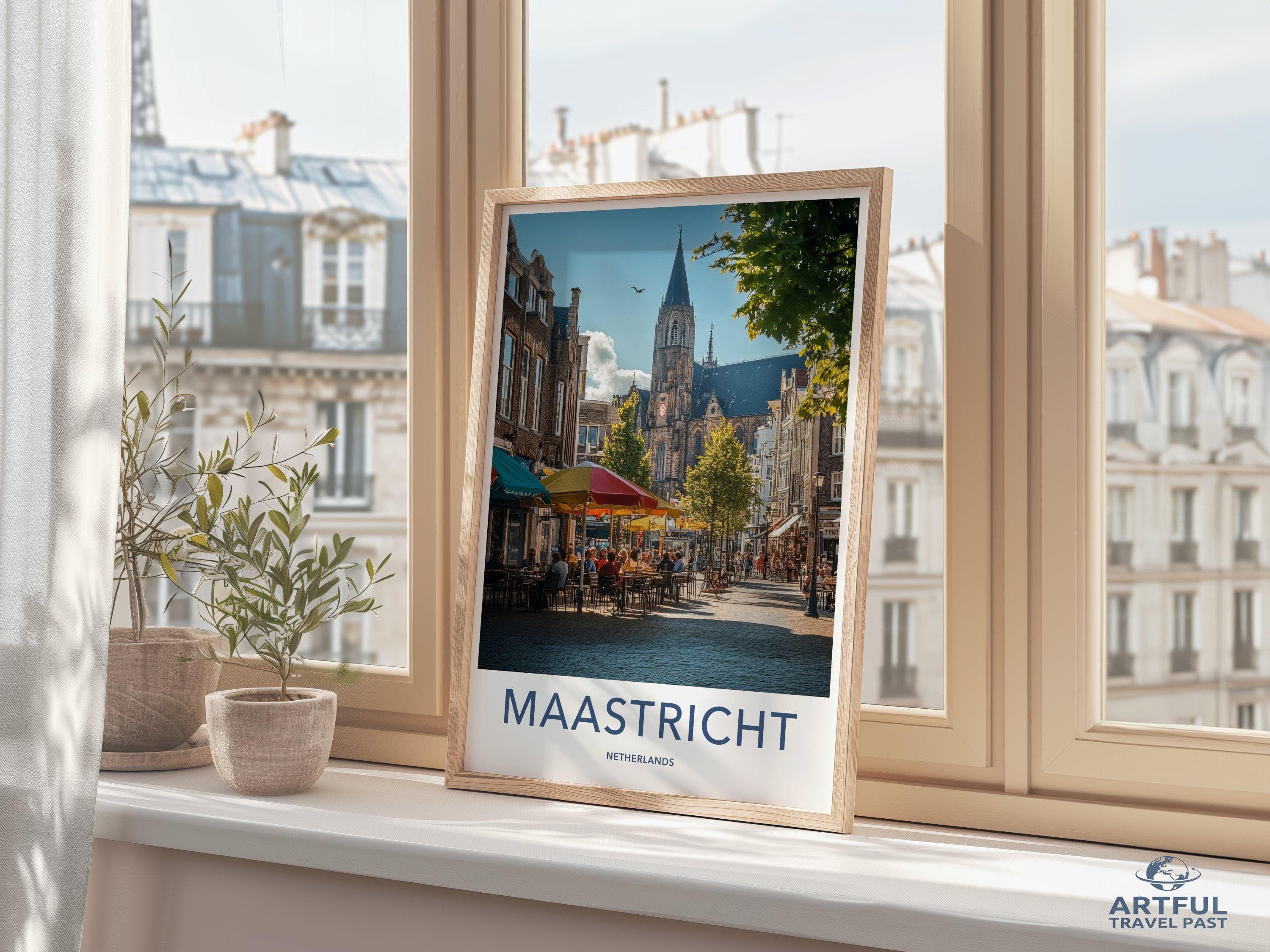 Maastricht Poster - Netherlands Wall Art