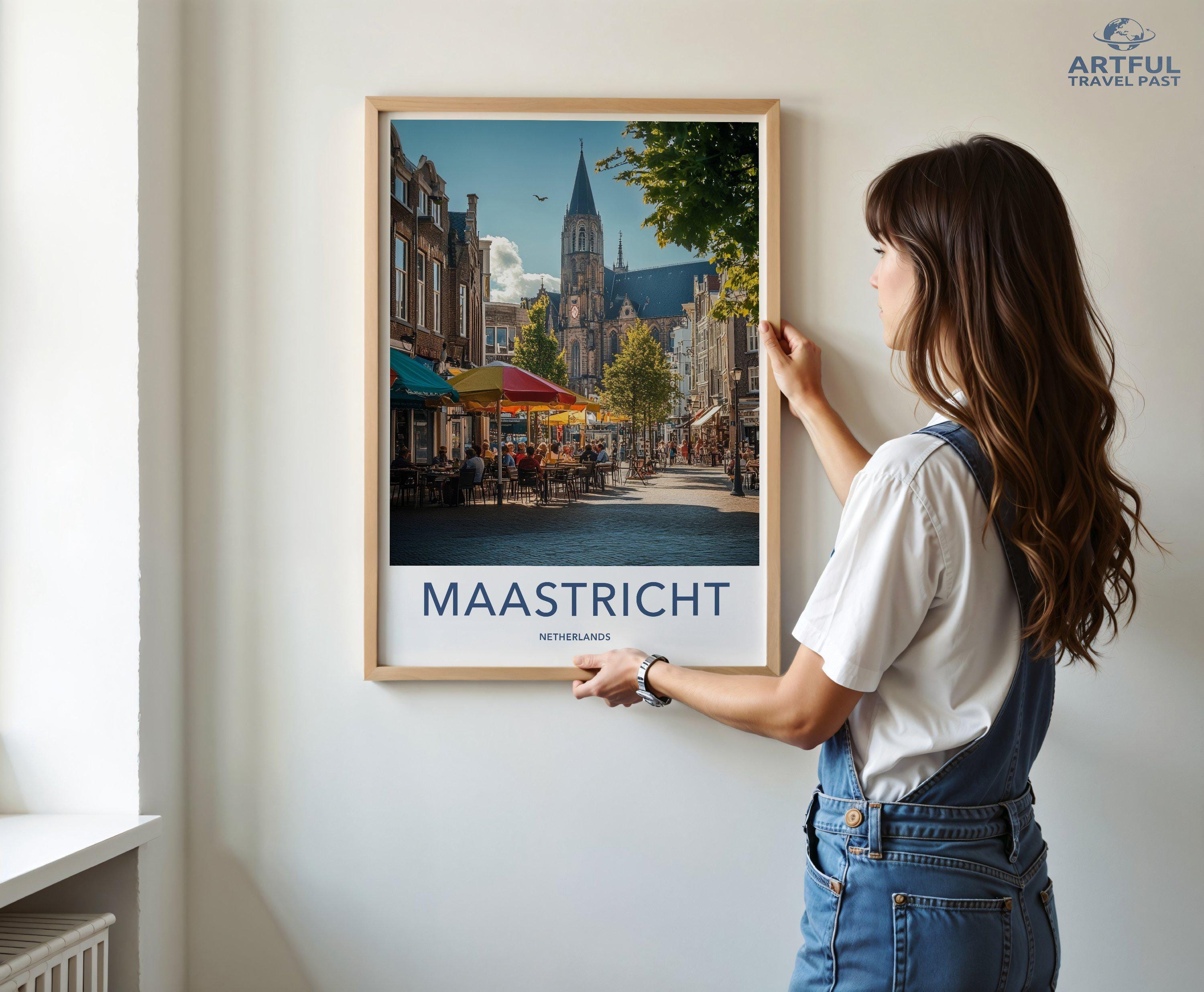 Maastricht Poster - Netherlands Wall Art