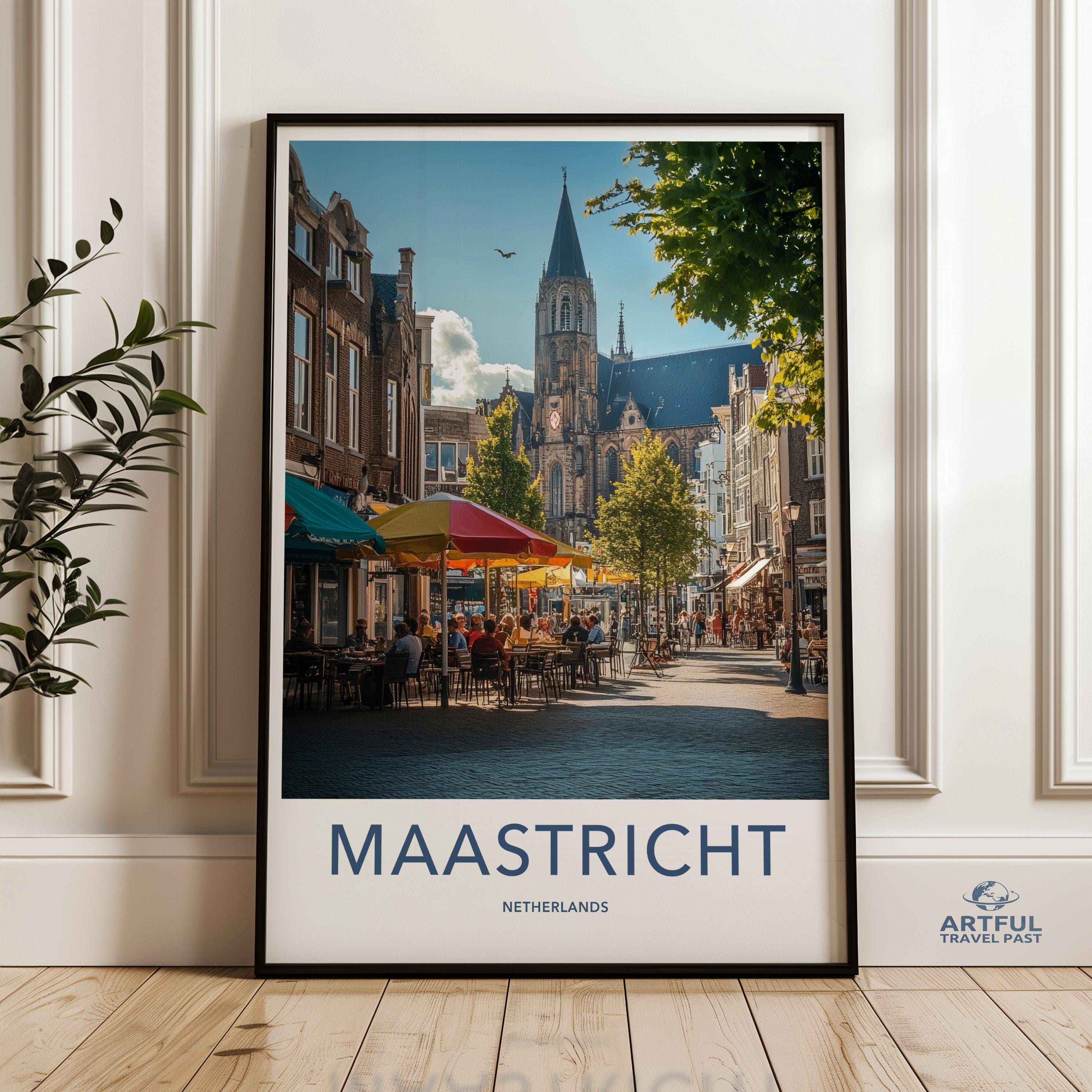 Maastricht Poster - Netherlands Wall Art