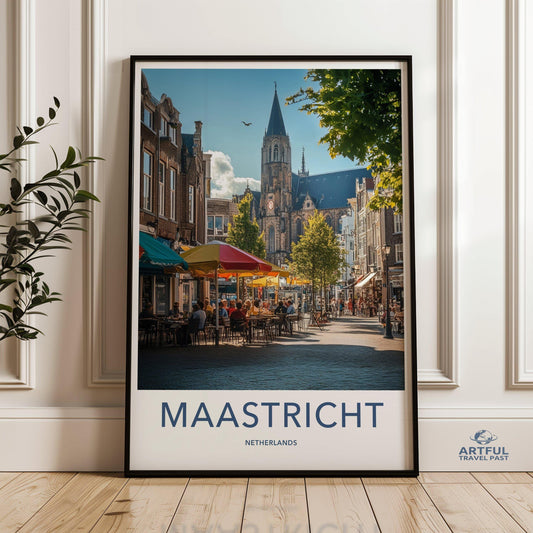 Maastricht Poster - Netherlands Wall Art