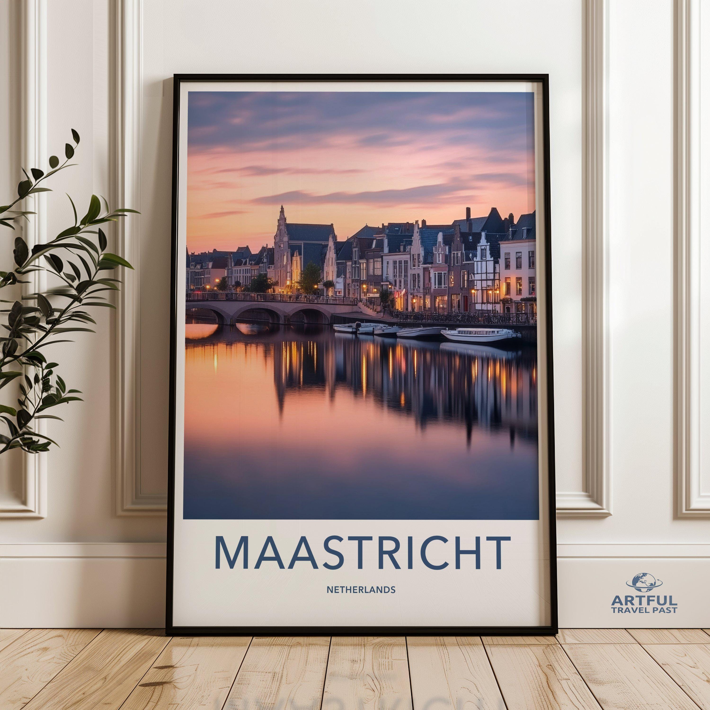 Maastricht Poster - Netherlands Wall Art