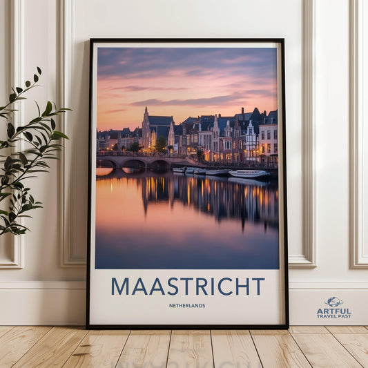 Maastricht Poster - Netherlands Wall Art