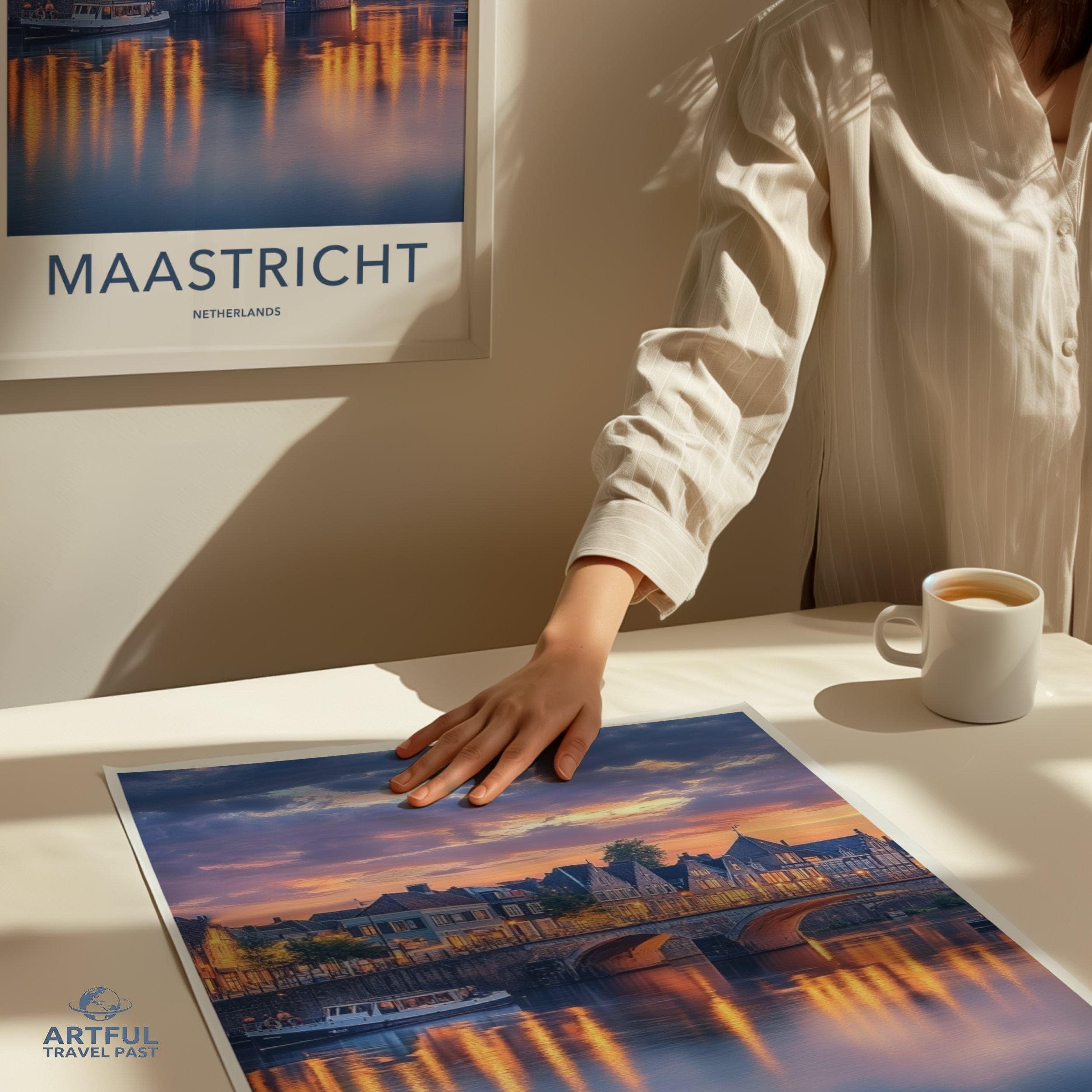 Maastricht Poster - Netherlands Wall Art