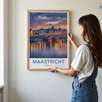 Maastricht Poster - Netherlands Wall Art