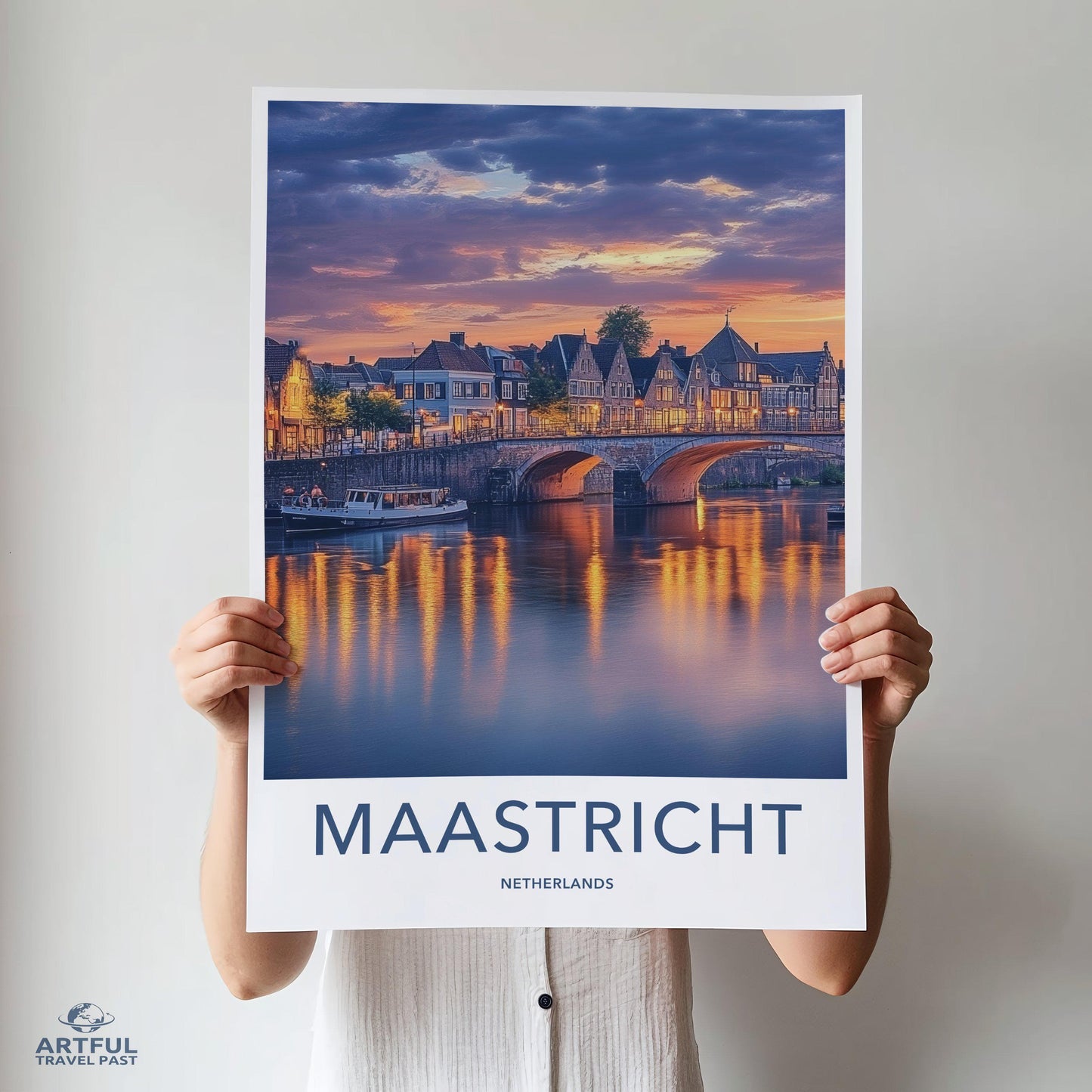 Maastricht Poster - Netherlands Wall Art