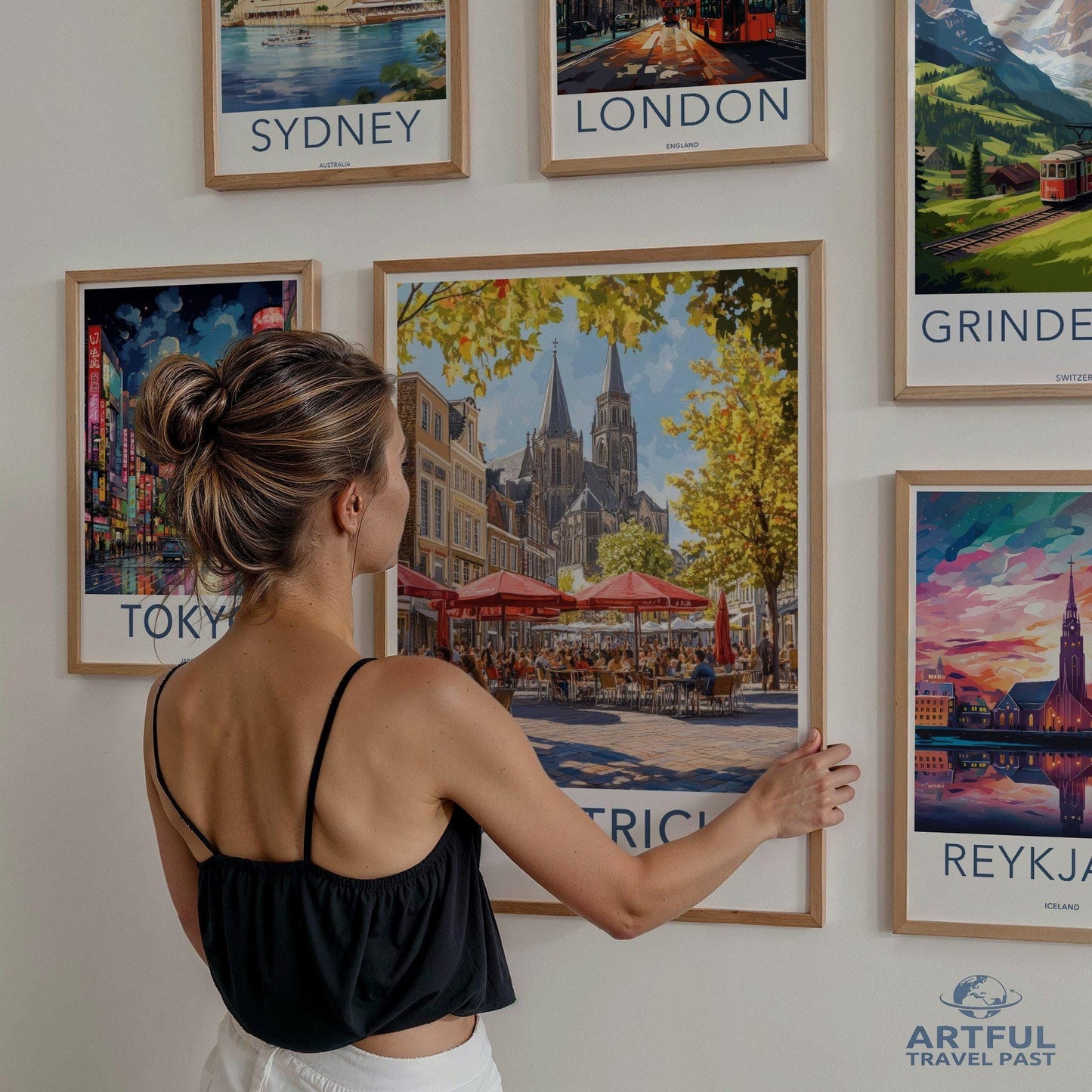Maastricht Poster | Netherlands Wall Art | Europe Decor