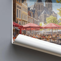 Maastricht Poster | Netherlands Wall Art | Europe Decor