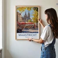 Maastricht Poster | Netherlands Wall Art | Europe Decor