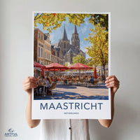 Maastricht Poster | Netherlands Wall Art | Europe Decor
