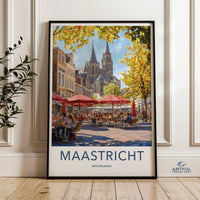 Maastricht Poster | Netherlands Wall Art | Europe Decor
