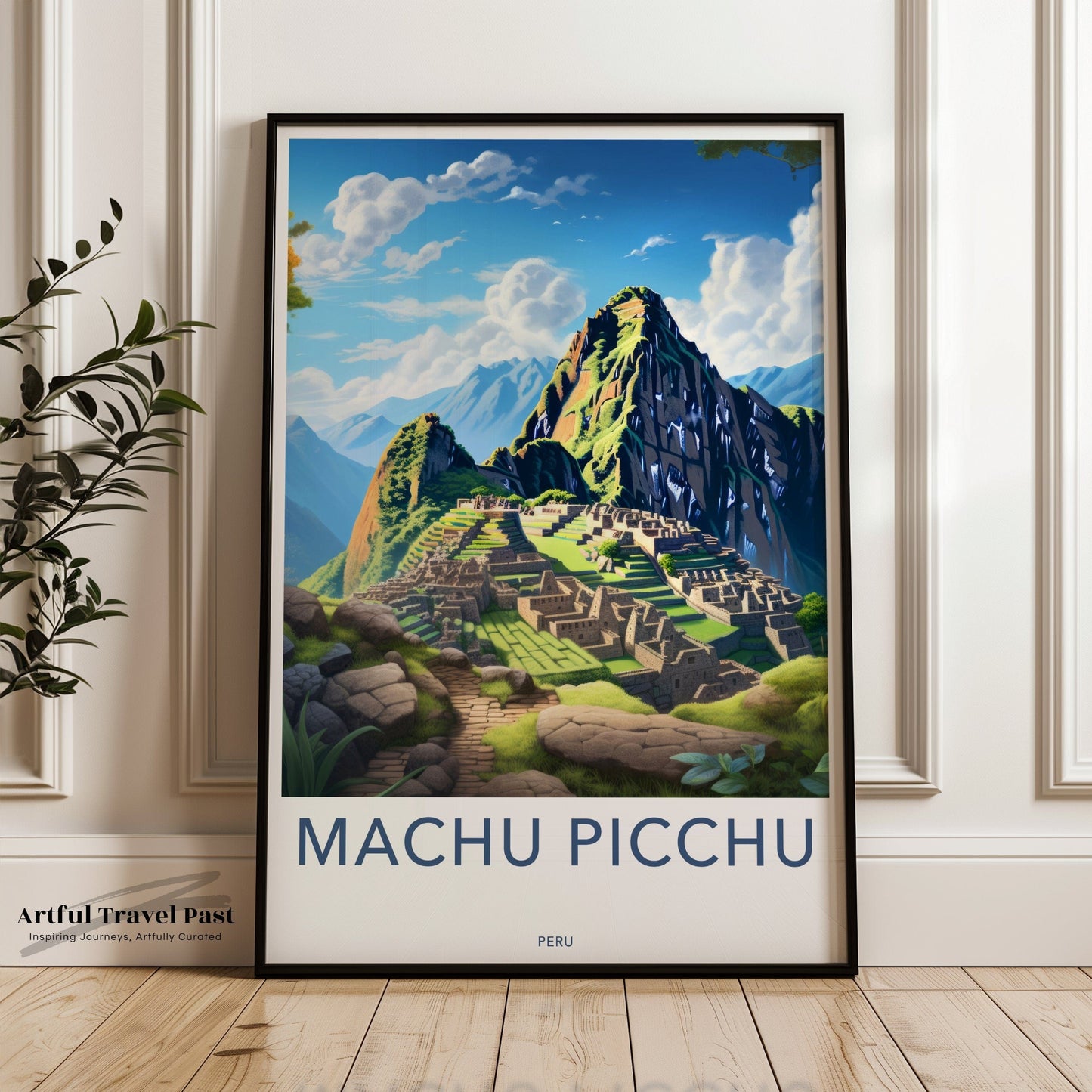 Machu Picchu Poster - Peru Wall Art