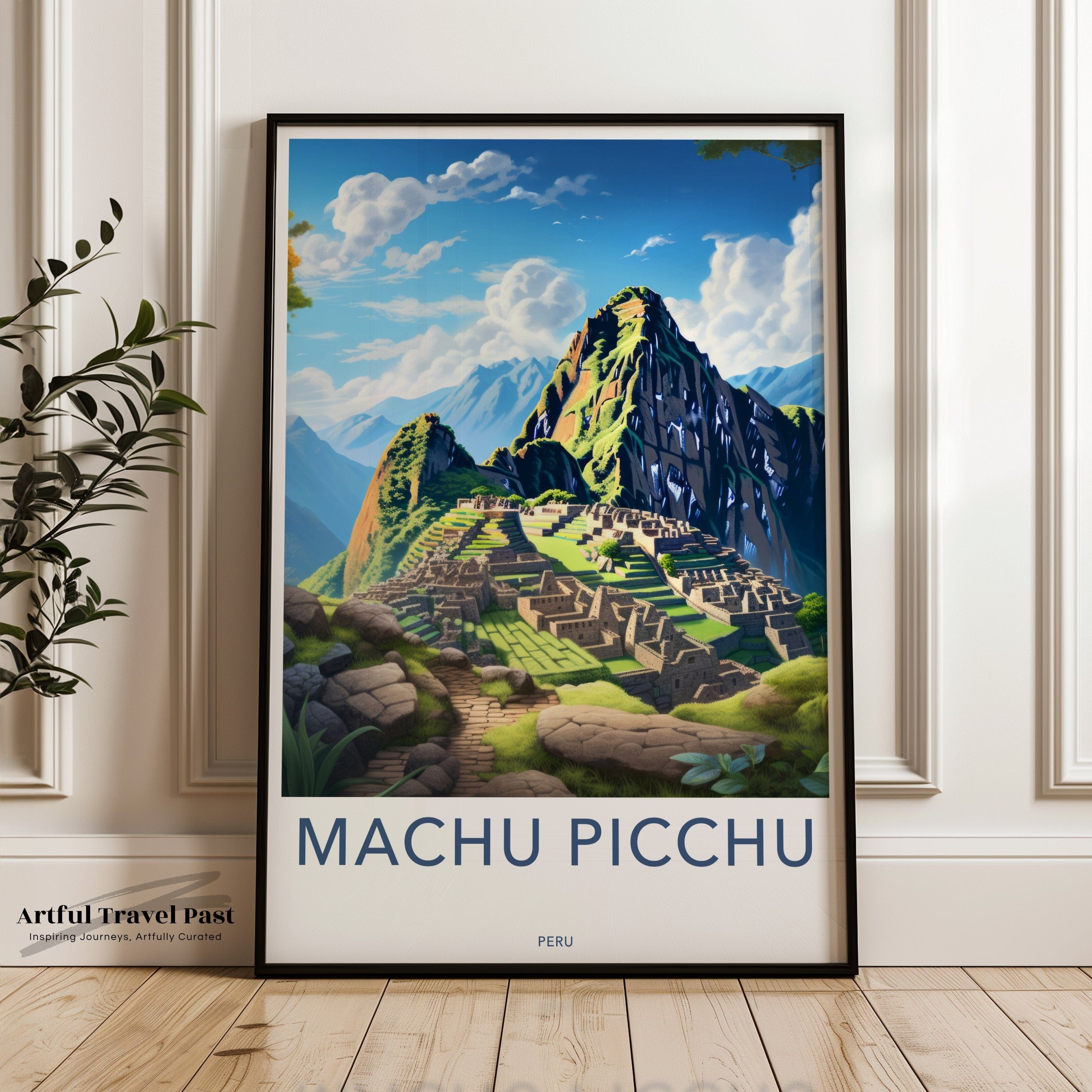 Machu Picchu Poster - Peru Wall Art