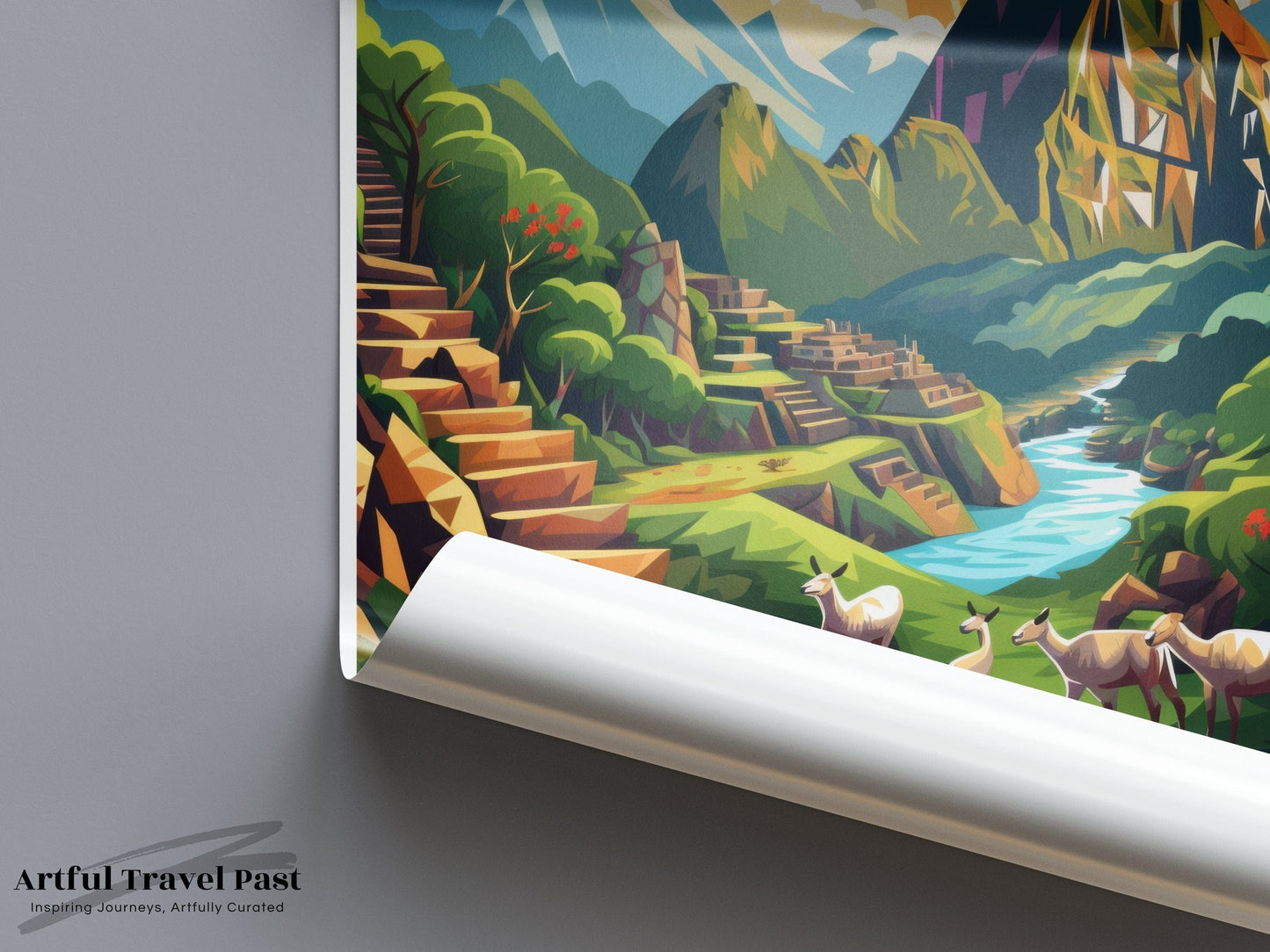 Machu Picchu Poster - Peru Wall Art