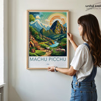 Machu Picchu Poster - Peru Wall Art